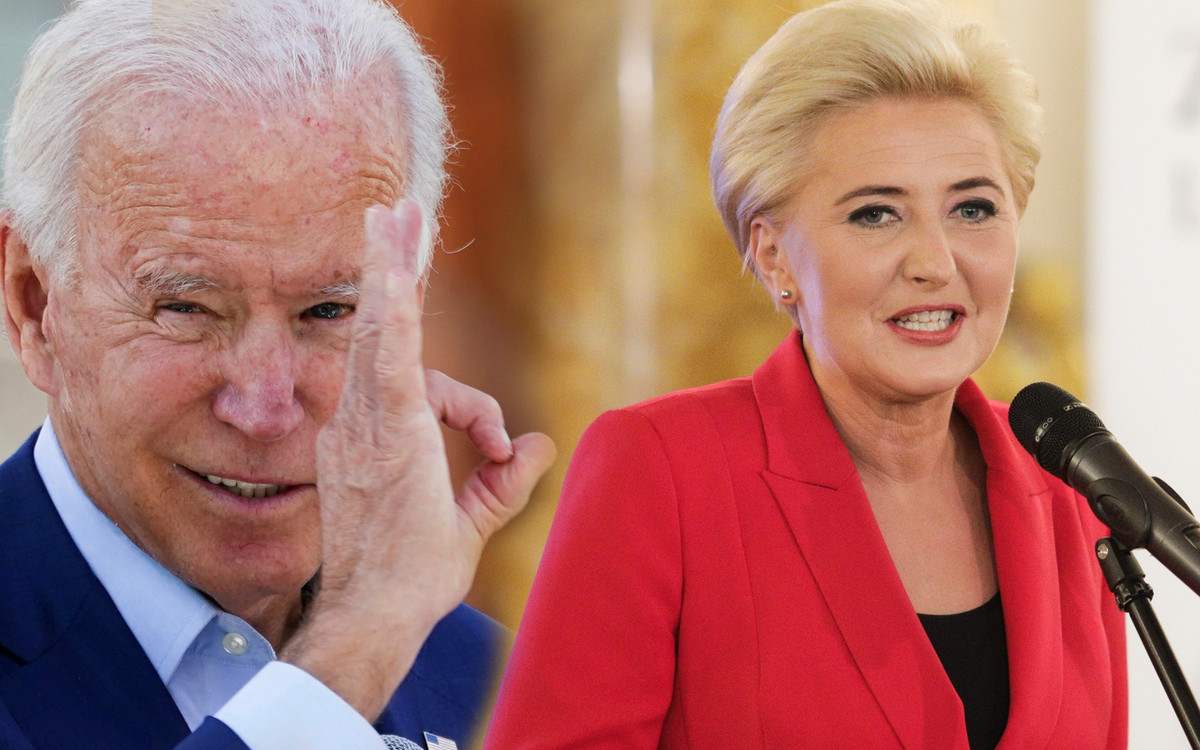 OMG! Joe Biden pokazał nagranie z Agatą Dudą
