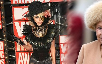 Lady GaGa z wizytą u Królowej Anglii (FOTO)