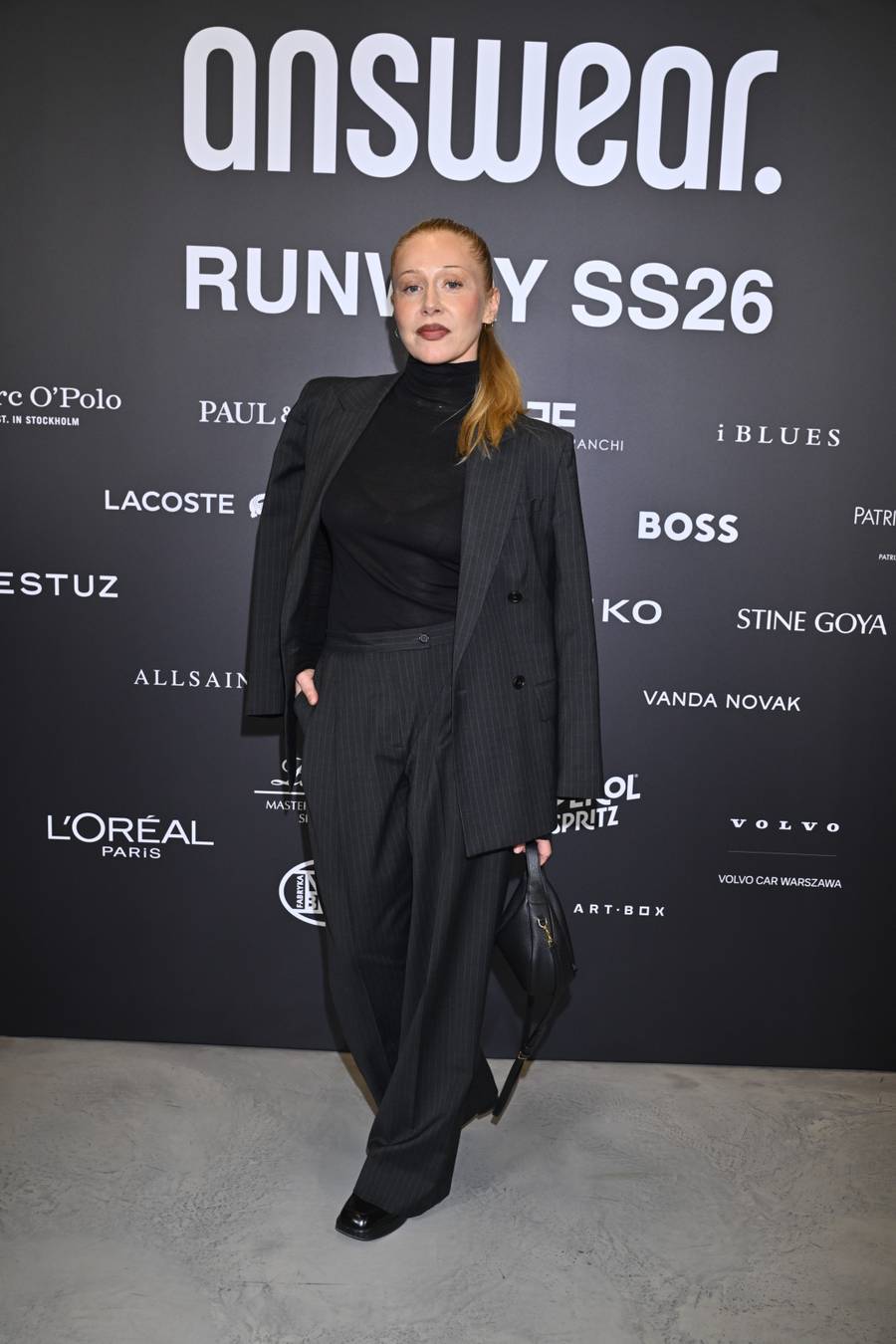 Katarzyna Warnke na pokazie Answer