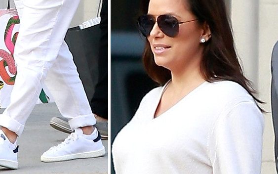 Eva Longoria ma już duży ciążowy brzuszek (ZDJĘCIA)