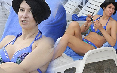 Grażyna Wolszczak elegancka w bikini (FOTO)