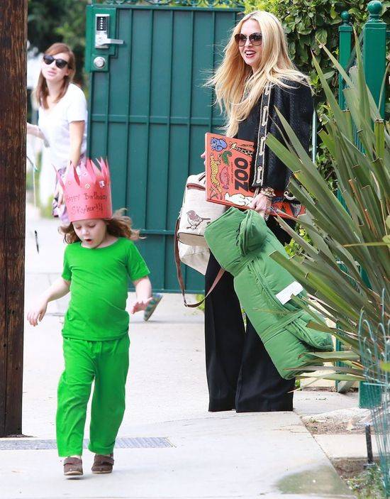 Modna mama Rachel Zoe i jej synek Skyler