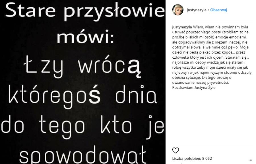 Cała historia małżeństwa Piotra i Justyny Żyły