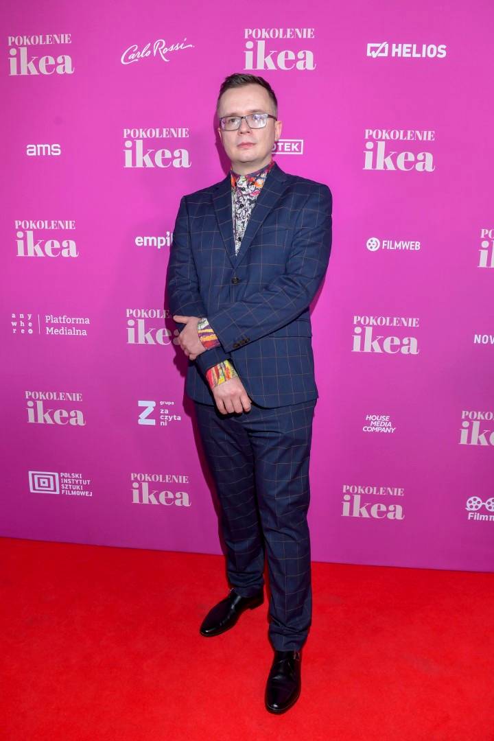 Magdalena Cielecka wpiera Bartosza Gelnera podczas premiery filmu “Pokolenie Ikea”