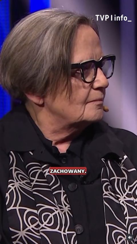 Agnieszka Holland, fot. Instagram