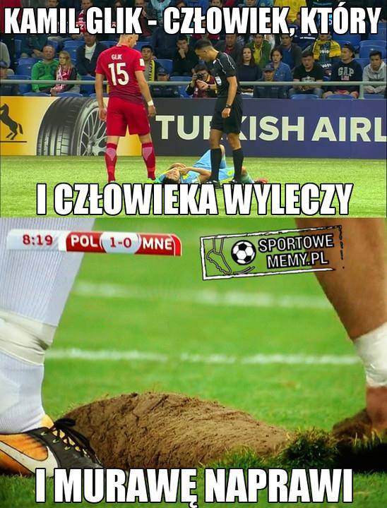 Memy po meczu Polska – Czarnogóra
