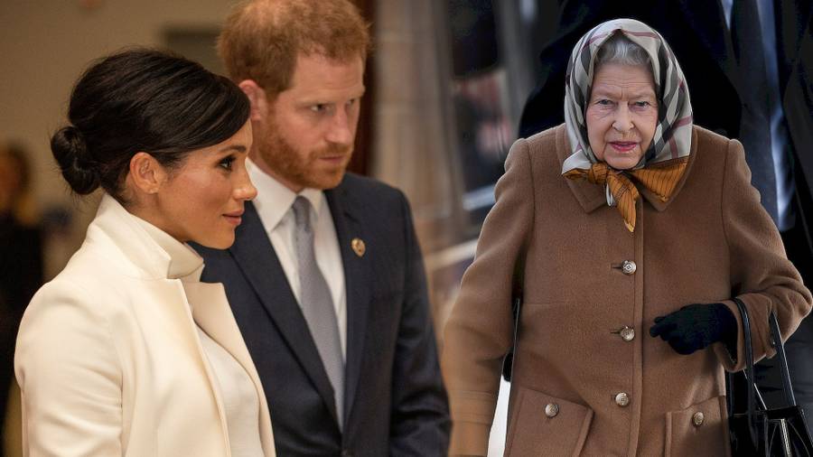 Królowa ma DOŚĆ – wypędziła Meghan i Harry’ego z pałacu