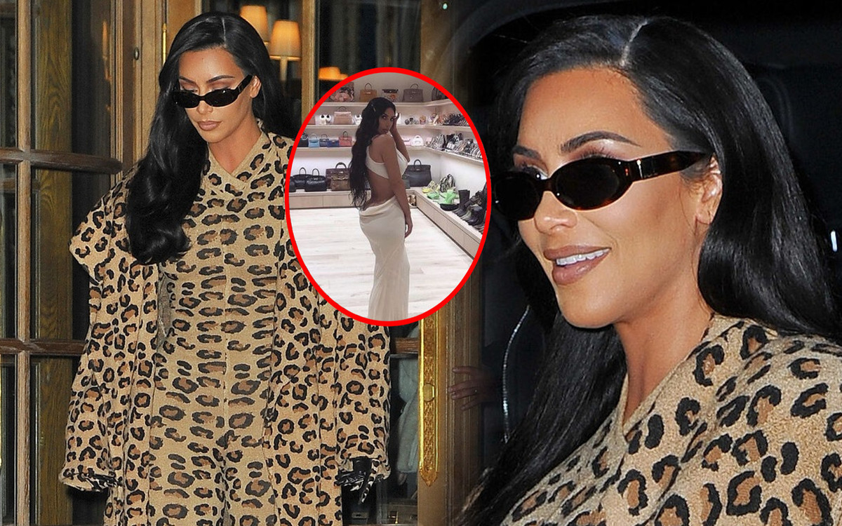 Kim Kardashian pokazuje na Instagramie swoją garderobę – wygląda jak SKLEP!