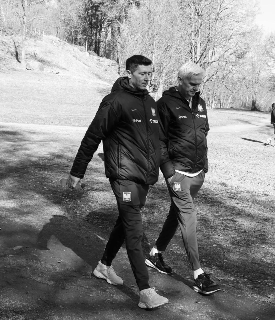 Robert Lewandowski żegna Jacka Magierę, fot. X.com