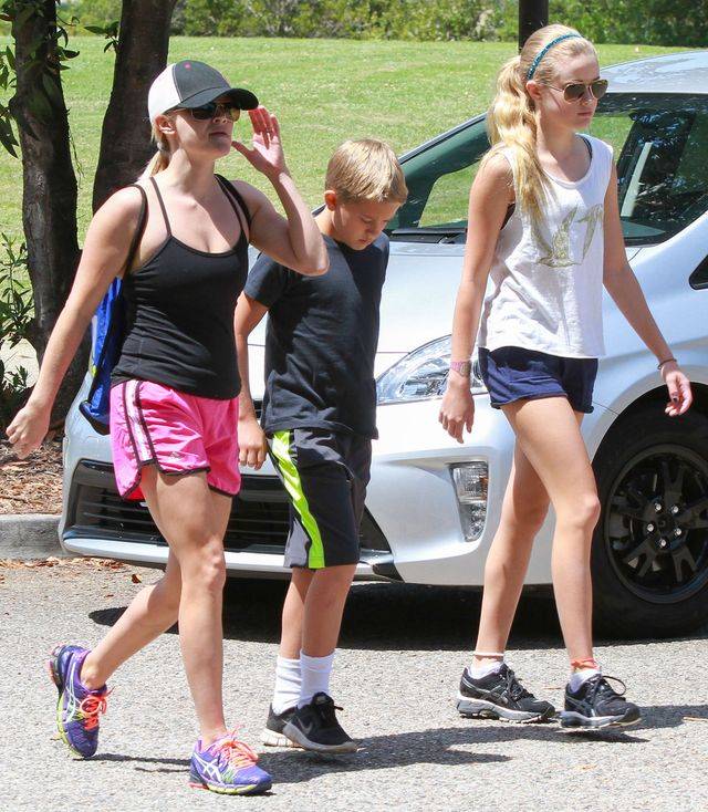 Reese Witherspoon z córką Avą i synem Deaconem na wycieczce