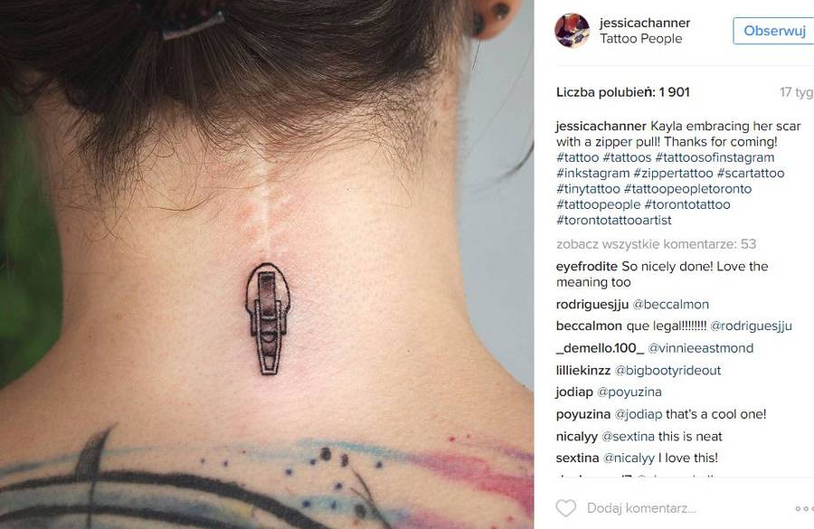 Tatuaże, które kamuflują blizny