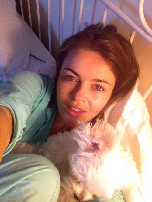 Gwiazdy w łóżku o poranku