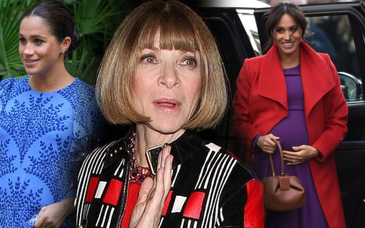 Anna Wintour zaskakująco o stylu Meghan Markle w ciąży. Jej rada dla księżnej dotyczy WSZYSTKICH kobiet