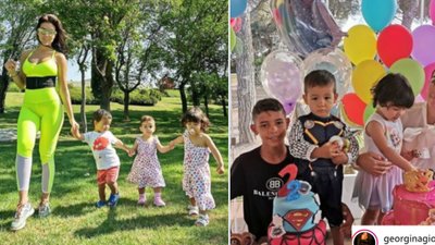 Georgina Rodriguez pokazała zdjęcia z imprezy urodzinowej bliźniaków Evy i Mateo – jak u KARDASHIANÓW!