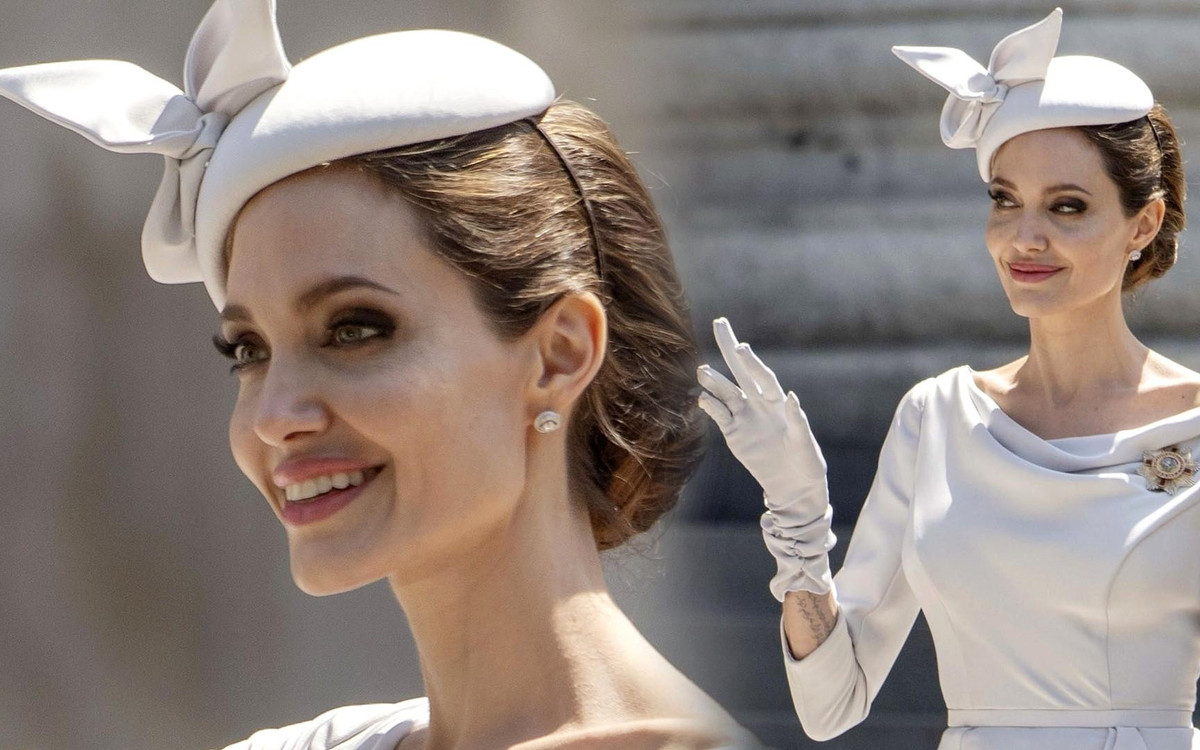 Angelina Jolie niczym KSIĘŻNA na uroczystości w Londynie (ZDJĘCIA)