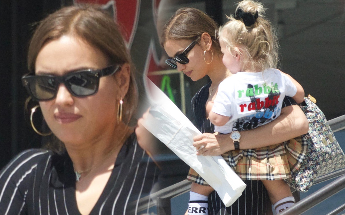 Samotna Irina Shayk ledwo poradziła sobie z córką. Gdzie się podział Bradley Cooper? (ZDJĘCIA)