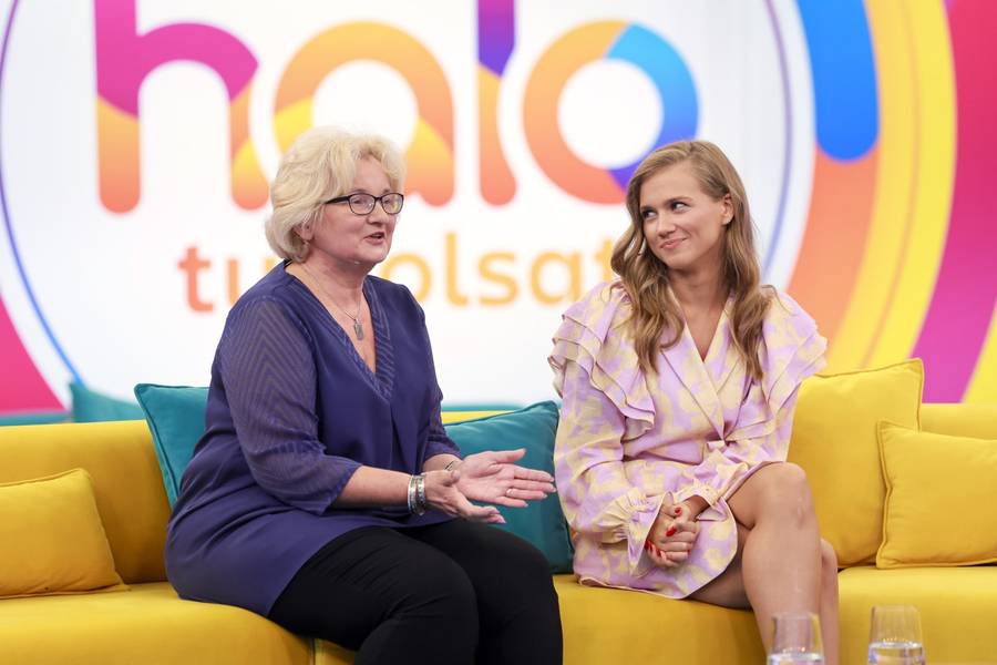 Agnieszka Kaczorowska pojawiła się z mamą w “Halo Tu Polsat”! Opowiedziały o łączącej ich, pięknej relacji (FOTO)