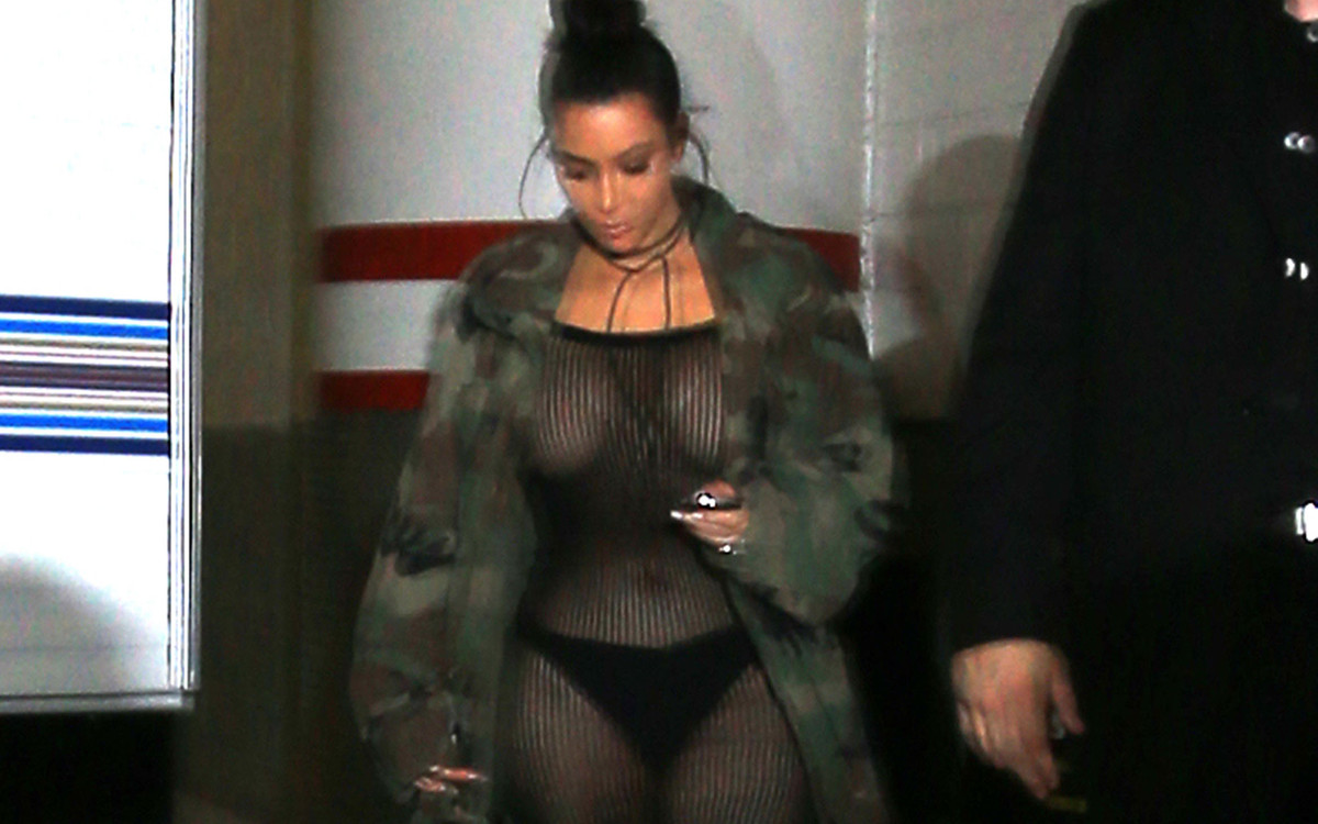 Kiedy Kim Kardashian założy prześwity…