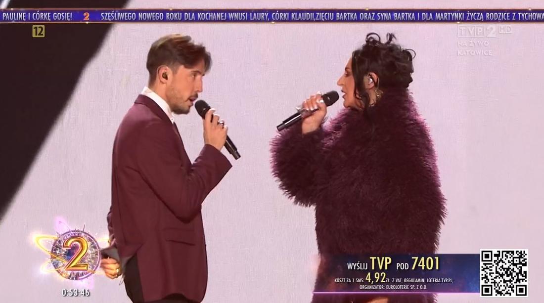 Dawid Kwiatkowski i Kayah fot. TVP