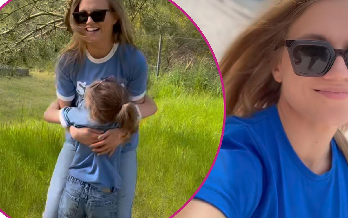 Kaczorowska odpoczywa po “Tańcu z Gwiazdami” z córeczkami. Uwagę przykuwa jej koszulka