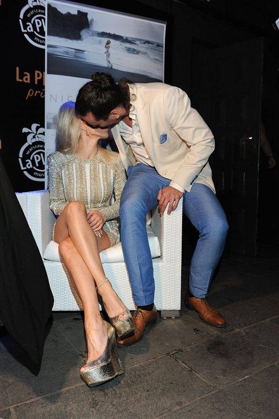 Doda i Emil Haidar na premierze nowego klipu w klubie La Playa