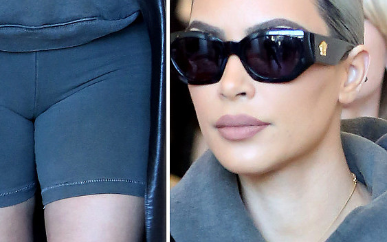 Odrosty, chore oko i ta FATALNA stylizacja Kim Kardashian