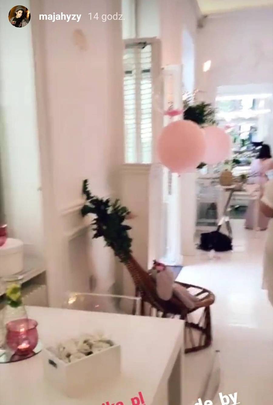 Maja Hyży już po baby shower