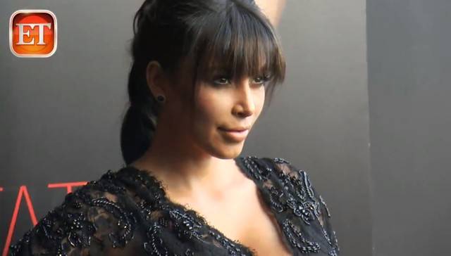 Kim Kardashian na premierze filmu Temptation