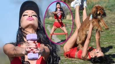 Małgorzata Godlewska oddycha pełną piersią bez maseczki (ZDJĘCIA)