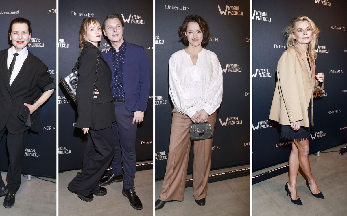 Premiera spektaklu “Dwoje na zakręcie”. Katarzyna Herman, Bartłomiej Topa, Jacek Koman, Emilia Komarnicka…