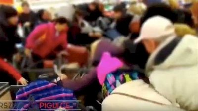 Cyrk w Lidlu! Ludzie OSZALELI na punkcie torebek Wittchen! (VIDEO)