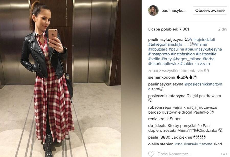 Trzy miesiące po urodzeniu córki Paulina Sykut jest CHUDA!