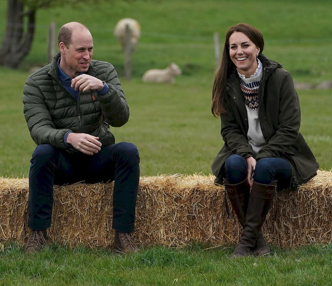 Kate i William na farmie