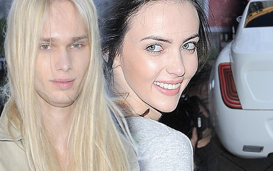 Celebryci na pokazie nowego samochodu Warszawa