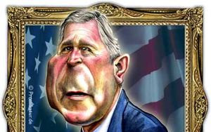 George W Bush na wesoło