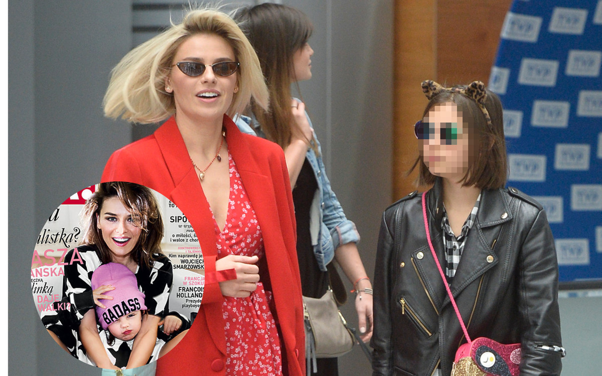 Kalina Józefowicz, córka Nataszy Urbańskiej, jest już nastolatką – mama zabrała ją do telewizji (ZDJĘCIA)