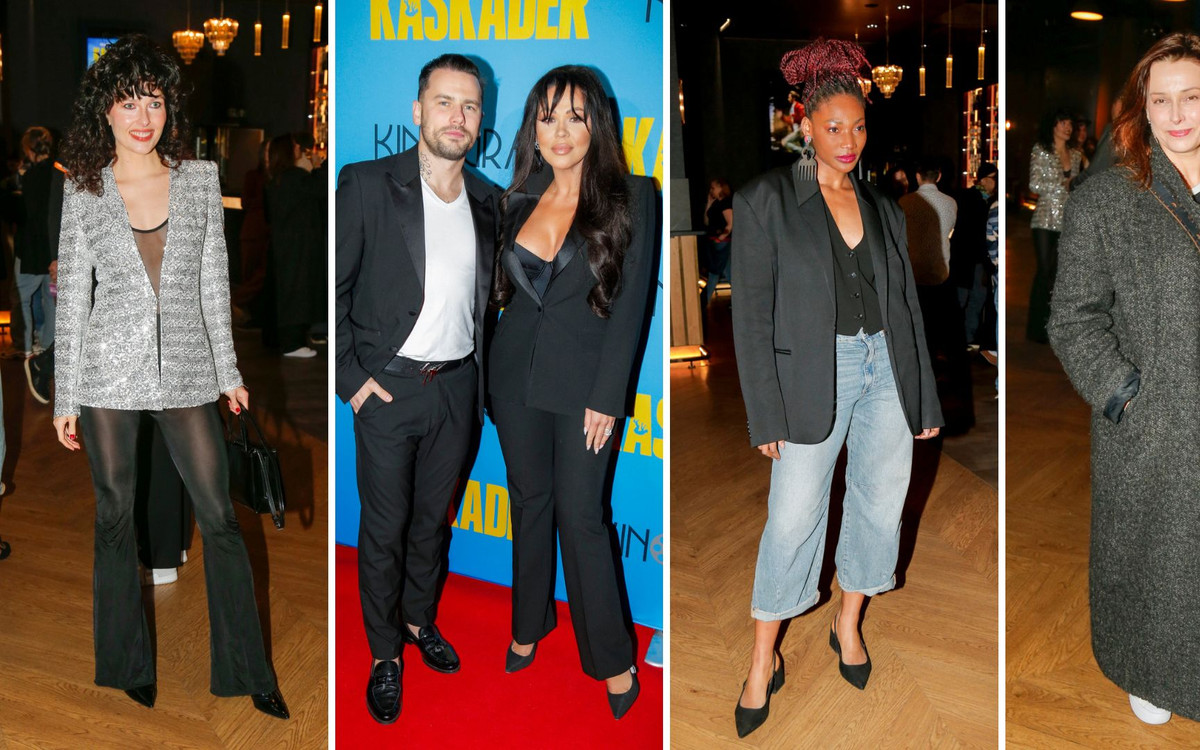 Premiera filmu”Kaskader”. Osi Ugonoh z Top Model, zakochani Grzegorz Collins i Sylwia Bomba, Beata Tadla…