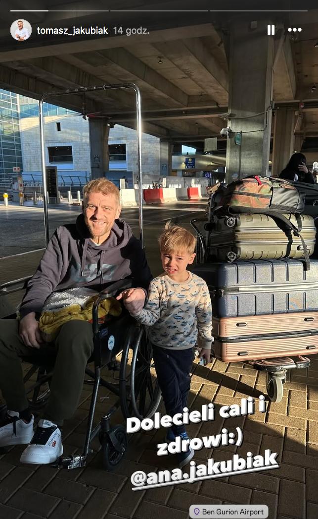 Tomasz Jakubiak w Izraelu