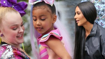 Kim Kardashian zaprowadziła North West do domu jej idolki – Jojo Siwy (ZDJĘCIA)