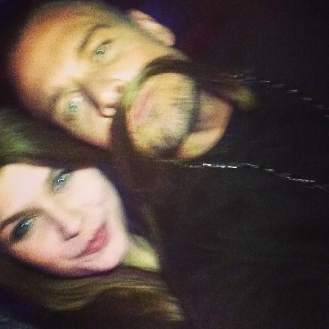 Oliwia Wolińska z tatą, fot. Instagram