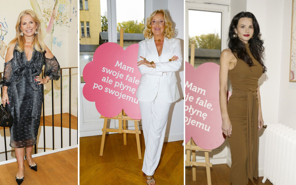 Gwiazdy o menopauzie! Uśmiechnięta Anna Jurksztowicz, Agata Młynarska w bieli