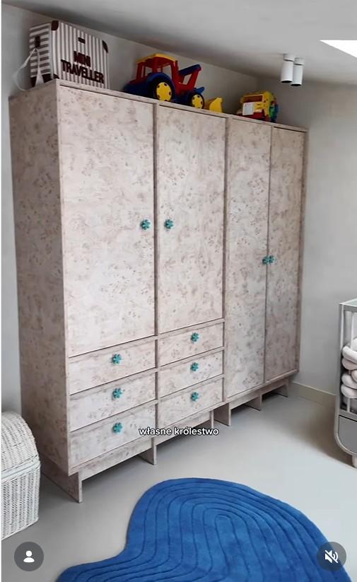 Pokój synka Karoliny Gilon, fot. Instagram