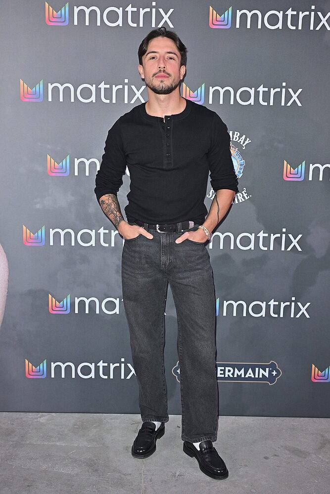 Dawid Kwiatkowski na premierze teledysku Margaret, fot. KAPiF