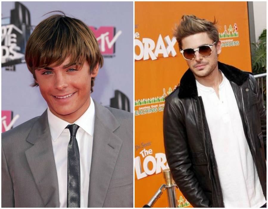 OBCIACHOWE zdjęcia gwiazd Disneya z początku kariery