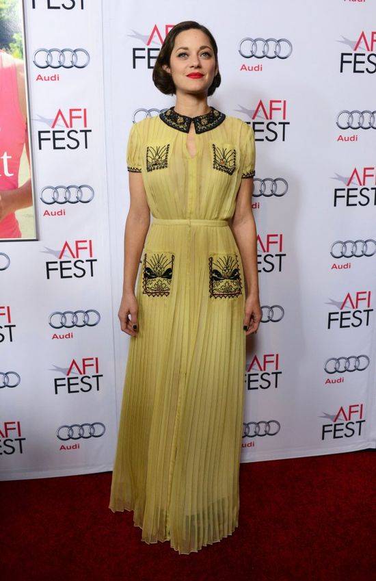 Styl Marion Cotillard