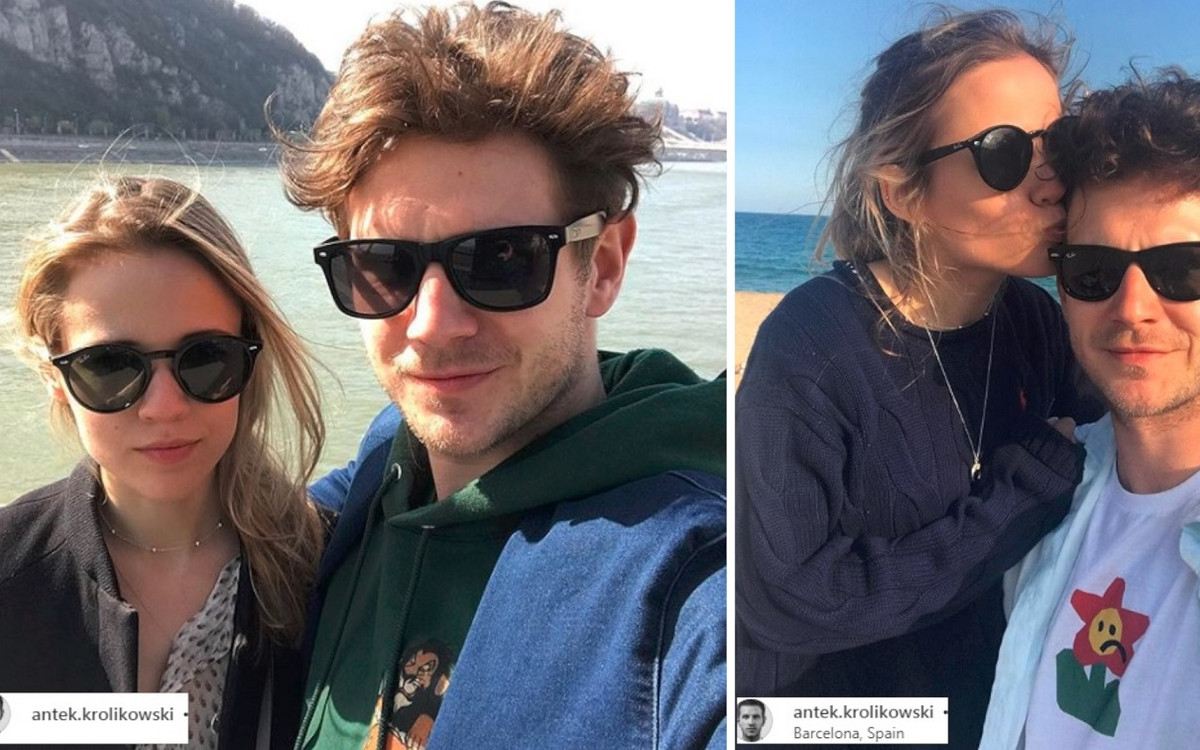 Nie uwierzycie, co dziewczyna Królikowskiego wniosła na pokład samolotu