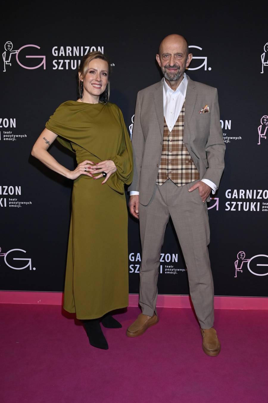 Agata Wątróbska, Janusz Chabior, fot. AKPA