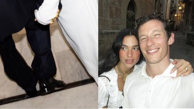 Dua Lipa pokazała tajemnicze kadry ze ślubu. Naszyjnik jest wart horrendalne pieniądze!