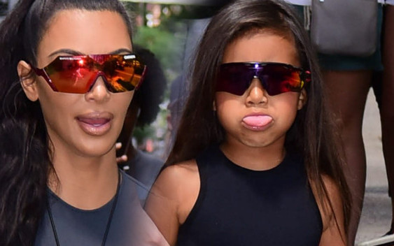 Kim Kardashian nie nauczyła córki dobrych manier (ZDJĘCIA)