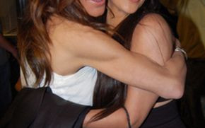 Kim Kardashian i Eva Longoria na wspólnej kolacji (FOTO)